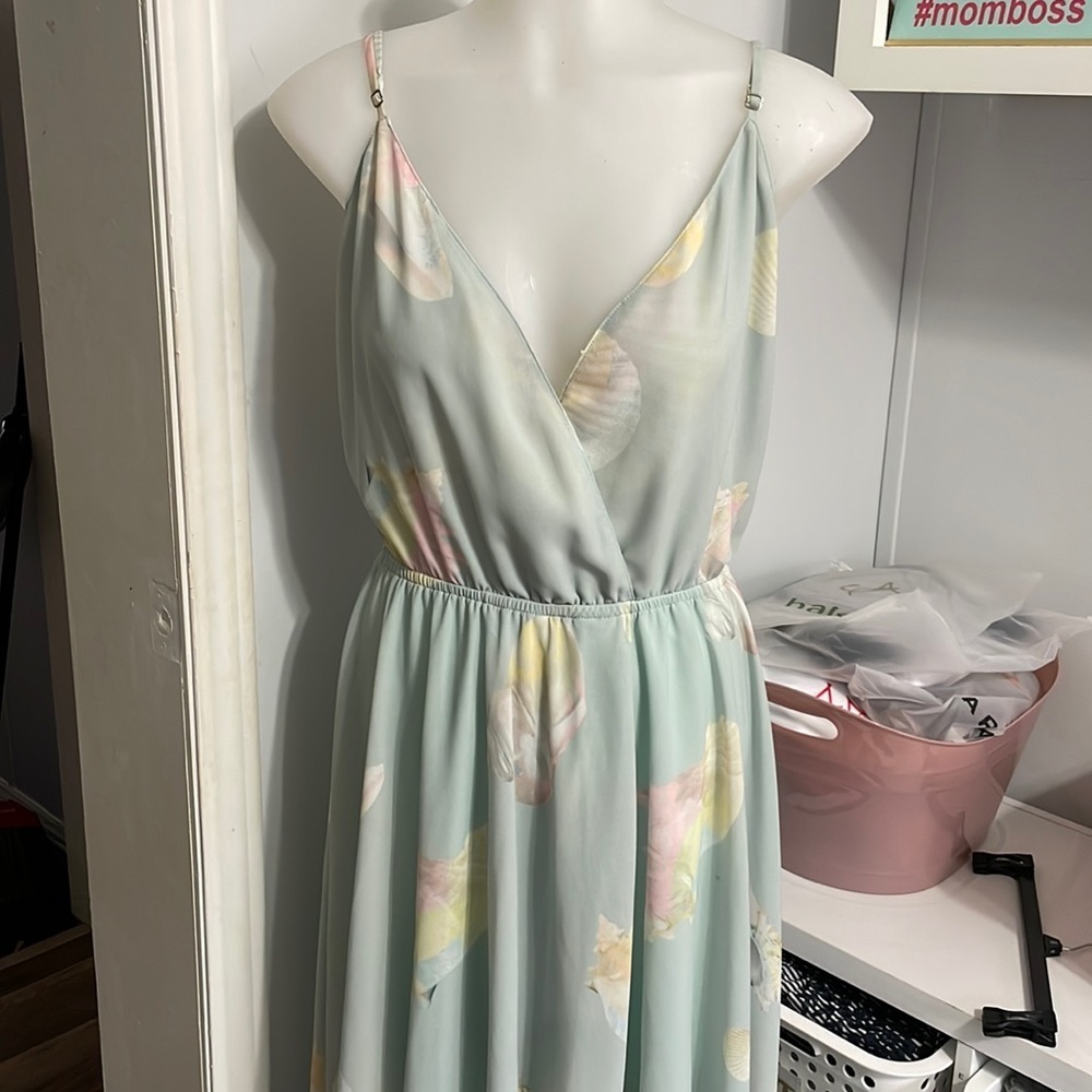 Show me your mumu sheall Molly maxi dress size S - Picture 3 of 11